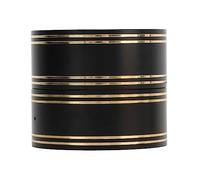 Alomejor Beadlock Jante Bague, Laiton 1,9in Verrou de Pneu (Black) | Conception durable, antirouille, améliore la stabilité, adaptée au 1/10 RC