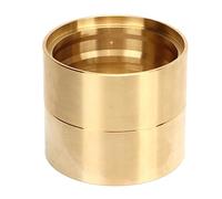 Alomejor Beadlock Jante Bague, Laiton 1,9in Verrou de Pneu (Gold) | Conception durable, antirouille, améliore la stabilité, adaptée au 1/10 RC