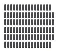 Alomejor Bicycle Brake Cable Cap 100pcs Aluminium ALLIAG Broke Câble Câble de Frein avec CNC Anode Technology for Cycling Accessoires