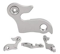 Alomejor Bike Derilleur Hanger Arrière Dérailleur Hangle de Vélo de Montagne Universal Aluminium Alliage Remplacement pour Le Vélo de Montagne avec Une Installation Facile et Un Ajustement Parfait