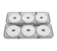 Alomejor Bobine de Ligne de Pêche, Grande Bobine en Mousse EVA pour Le Stockage de la Ligne Principale, Organisateur Solide pour Matériel de Pêche, Paquet de 6 pour Les Pêcheurs