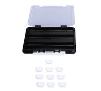 Alomejor Boîte à Leurres de Pêche, Conteneur de Stockage étanche Portable avec Petit Compartiment pour Hameçons et Accessoires de Matériel, adapté à la Pêche au Leurre et à la à