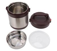 Alomejor Boîte à Lunch Isolée Sous Vide Récipient Alimentaire en Acier Inoxydable étanche à Large Bouche pour étudiant employé de Bureau, capacité de 1,3 L pour Pique-nique Scolaire (Couleur de