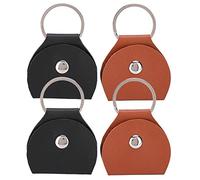 Alomejor Boîte-clé de Réglage de Guitare Marron Noir, Support Sélection Portable pour Les Musiciens Voyage, 4 Set