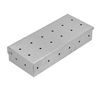 Alomejor Boîte de Fumage pour Barbecue D'extérieur, Conception Durable pour Gril à Gaz, Infuse une Saveur Fumée, 8,8x1,8x3,8 Pouces