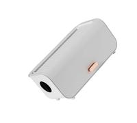 Alomejor Boîte de Gestion de Câbles, Organisateur de Câbles Durable et Facile à Assembler pour Multiprises, Chargeurs, Fils pour Bureau, Plastique (White)