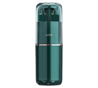 Alomejor Boîte de Rangement de Brosse à Dents de Voyage, Ensemble de 5 Pièces, Boîte de Rangement de Dentifrice Portable Multifonctionnelle, étui de Voyage pour Voyager (Vert)