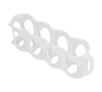 Alomejor Boîte de Rangement Transparente et Durable avec Poignée pour Armoires de Réfrigérateur, Idéale pour les Canettes en Plastique 4,1 Oz