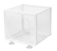 Alomejor Boîte D'élevage de Poissons D'aquarium Incubateur Durable pour L'élevage de Petits Poissons Convient à Les Aquariums Plastique 10,3 X 5,9 X 5,9", pour L'appariement des et la Reproduction