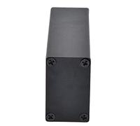 Alomejor Boîtier de Protection en Alliage D'aluminium pour Circuits Imprimés et électroniques 6063-T5 Noir Mat Taille 25 X 40 X 80 Mm Paquet de 2