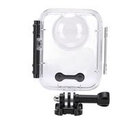 Alomejor Boîtier étanche pour Caméra D'Action 360, avec Objectif Panoramique 360° et Protection jusqu'à 45 M de profondeur. Idéal pour la Photographie sous-marine.