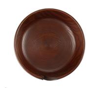 Alomejor Bol en Fil de Bois fabriqué à la Main avec du Bois Naturel pour le Tricot et le Crochet, Décoration D'intérieur Exquise pour les Amateurs D'artisanat (Diamètre 18-20CM)