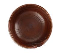 Alomejor Bol en Fil de Bois fabriqué à la Main avec du Bois Naturel pour le Tricot et le Crochet, Décoration D'intérieur Exquise pour les Amateurs D'artisanat (Diamètre 14-16CM)