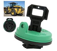 Alomejor Bouchon de Réservoir Verrouillable, Bouchon d'Huile de Haute Précision avec Nouvelle Bague d'étanchéité pour Modèles de Direction Compacte 216 226 248, Matériau ABS Durable, de Carburant