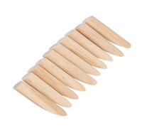 Alomejor Bouchon de Trou de Poche en Bois, 50 Pièces, Accessoire de Gabarit Durable et Inodore pour les Tâches de Menuiserie de Précision (bois de pin)