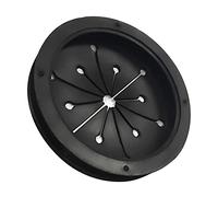 Alomejor Bouchon D'évier Durable, Installation Facile, Déflecteur D'évier pour Déchets Alimentaires pour la Cuisine, 1/2/3 Pièces (Noir 3PCS)