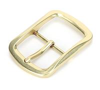 Alomejor Boucle de Ceinture en Laiton Rétro Durable de Remplacement pour Ceinture 2.1x3 Pouces pour de Bricolage, Sacs (Boucle de style C)