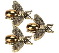 Alomejor Boucle de Pinces à Chaussures élégantes à la Mode pour Fête de Mariage Accessoires de Vêtements Polyvalents pour Femmes, 3 Pièces Pinces à Chaussures en Alliage de Zinc 1,9 X 1,4 Pouces