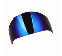 Alomejor Bouclier du Casque de Moto Remplacement du Pare-Brise Durable pour la Protection Anti-Explosion AGV K3SV K5 (Blue)