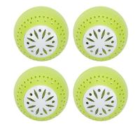 Alomejor Boules de Fraîcheur pour Réfrigérateur, Désodorisant Compact et Durable pour la Cuisine Domestique, 10 Pièces en Plastique Vert, Taille 1.97 Pouces