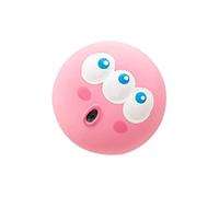 Alomejor Boules Sonores Interactives en Latex, Jouet Couinant pour Chien, Jouet Doux pour Chiot, 5.5x5.5x4cm (Pink)