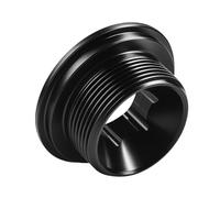 Alomejor Boulon de Manivelle,Noir Alliage Aluminium résistant,Vis Bras Manivelle Support inférieur for Cyclistes mécaniciens Entretien réparation vélo