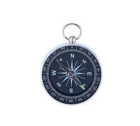 Alomejor Boussole de Poche Pr¨¦cise et ¨¦tanche, Compacte en M¨¦tal Portable pour Randonneurs Campeurs Aventuriers Activit¨¦s Plein Air Orientation Outdoor