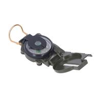 Alomejor Boussole de Randonnée Portable en Alliage D'aluminium, Précise et Réactive pour L'Aventure en Plein Air, Le Camping et la Survie Militaire