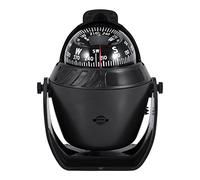 Alomejor Boussole Électronique Maritime pour Bateau - Compas Numérique avec Éclairage LED, Vision Nocturne, Précision Haute, Étanche IP67, Facile à Installer sur Tableau de Bord ou Console,