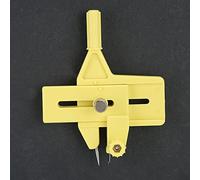 Alomejor boussole Rond avec Bouton Fixe amélioré, Idéal pour Couper un Rayon de 1,5 à 50 Mm, Parfait pour le Scrapbooking et la Fabrication de Cartes