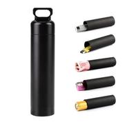 Alomejor Bouteille de Pilule,Portable étanche Durable léger Boîte à Capsules 50ml for Camping pêche randonnée Quotidien Fitness Voyage