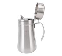 Alomejor Bouteille Distributrice D'huile D'olive en Acier Inoxydable, étanche, pour Pique-nique en Plein Air, Bidon D'huile Léger pour Bar, 1 X Bouteille Distributrice D'olive en Acier Inoxydable