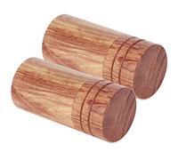 Alomejor Bouteille en Bois D'huile Essentielle, Mallette de Rangement Anti-Fuite pour Voyager, 10 Pièces pour Les Amateurs D'aromathérapie (2.9 diamètre extérieur)
