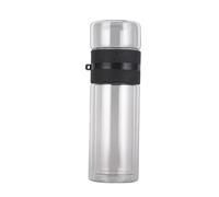 Alomejor Bouteille Infuseur à thé en Verre à Double Paroi, élégante et Durable pour la Maison et le Bureau, Verre Cristal borosilicaté de 350ML