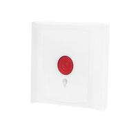 Alomejor Bouton de Panique Filaire, Interrupteur D'alarme d'urgence avec clé, Matériau ABS Durable, Idéal pour Le Contrôle D'accès de sécurité