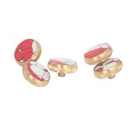Alomejor Boutons de Trompette 5 Pièces, Capuchons de Valve en Métal de Remplacement pour L'entretien de la Trompette, avec Conception Résistante à la Corrosion pour une Précision de clé