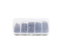 Alomejor Boutons-Pression de Pêche, 450 Pièces, Pivotants, en Acier Inoxydable, pour Leurre, Eau Douce et Salée, en Boîte pour Un Transport Facile, 1 Ensemble (450 pièces de Boutons-Pression de