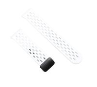 Alomejor Bracelet de Montre en Silicone, Sangle de Remplacement pour