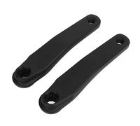 Alomejor Bras de Manivelle en Alliage d'Aluminium, 170mm, 10 Dents ISIS, pour Moteur Central de Vélo Électrique, 2 Pièces