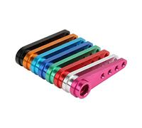 Alomejor Bras de Servo RC en Alliage D'aluminium, 8 Couleurs, Accessoire de Bras de Servo, Extension de Bras de Direction, Serveur pour Servo RC