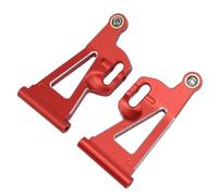 Alomejor Bras Oscillant Inférieur Avant RC 2 Pièces, Bras de Suspension Inférieur Avant en Alliage D'aluminium avec Texture Mécanique pour Pièces de Mise à Niveau 1/14 14209