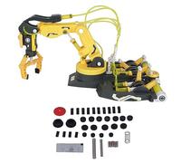Alomejor Bras Robot Hydraulique Kit, Jouet DIY, Matériau Écologique (102 | Puissance hydraulique, Expérience d\'assemblage amusante, Action de ventouse, Durable et robuste