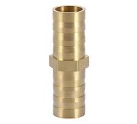 Alomejor Brass Straight Barbed Connector 10mm Size (12mm(5pcs))
