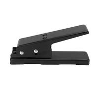 Alomejor Bricolage Guitare Plectre Poinçon Cutter Portable Noir Fabricant avec Bande de Ramassage Feuille Papier de Sable