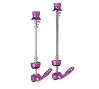Alomejor brochettes à dégagement Rapide, Installation optimisée vélo Route VTT 2 pièces Avant arrière for Cyclistes urbains aventuriers Routes chemins Montagne