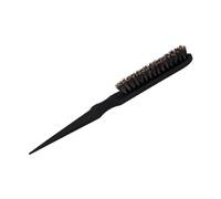 Alomejor Brosse à Cheveux Ergonomique pour Peigner le Dos, Soulever, Conception Légère pour les Femmes et les Professionnels de la Coiffure (BLACK)