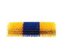 Alomejor Brosse à Gratter pour Bétail, Brosse de Toilettage de Massage Complète Respectueuse des Animaux pour Chevaux, Bovins, Moutons, équipement Agricole en Plastique pour Ferme D'élevage (YELLOW)