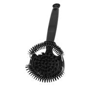Alomejor Brosse de Nettoyage de Machine à café, Brosse Efficace en Poils de Nylon pour le Nettoyage de la Tête de Groupe de 58mm pour la Maison et le café