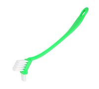 Alomejor Brosse de Nettoyage Universelle à Double Tête, Brosse Durable à Long Manche pour Cuisine et Salle de Bain, Vert 12,2"