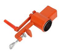 Alomejor Broyeur à Grains Fraiseuse Manuelle à Manivelle Durable pour Noix Maïs blé Avoine adapté à une Utilisation en Cuisine Alliage D'aluminium Orange